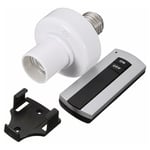 Linghhang - E27 220v Télécommande Sans Fil Lampe De Lumière Ampoule Porte-capuchon Douille Commutateur