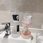 (Pink)Electric Toothbrush Holder Maintain Hygiene Adjustable Height Toothbrush