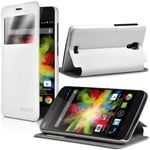 Housse Etui S-View Pour Wiko Bloom + Film