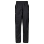 Regatta Great Outdoors Mens Classic Pack It Waterproof Overtrousers - Black - Size 2XL - Size 2XL