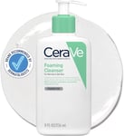 CeraVe Foaming Cleanser for Normal to Oily Skin with Niacinamide and 3 Essentia