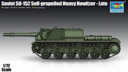 Trumpeter 1/72 SOVIET SU-152 SELF PROPELLED HEAVY HOWITZER LATE - 07130