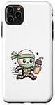 Coque pour iPhone 11 Pro Max Cute Diet Ninja Shake Protéiné Squelette Ninja