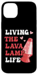 Coque pour iPhone 14 Plus Lampe à lave Life Collector années 70 hippie vintage