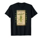 The Hanged Man Frog Tarot Style Graphic, Cool Novelty Frog T-Shirt