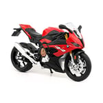 TURBO CHALLENGE - Moto BMW S1000RR - Die Cast - 029922-1/12 - Véhicule Roues Libres - Rouge - Métal - À Partir de 3 Ans