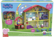 Peppa Pig Peppas Adventures Peppas Playtime to Bedtime House Pre-school Toy, Spe