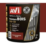 AVI - Peinture bois Perform Activ Rouge Basque 0,5 l