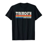 Retro Vintage 70s 80s Style Tynemouth, United Kingdom T-Shirt