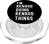 Je Suis Renaud Qui Fait Des Choses à Renaud PopSockets PopGrip pour MagSafe