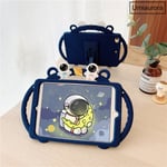 (MatePad 11.5 2023Double Astronaut)Cartoon Kids -tablettikotelot Huawei Mediapad M5 Lite 8.0 T5 10 Matepad 11 10.8 10.4 T10 9.7 T10S 10.1 jalustalle Silicon Cover Cover & Skin -kuoret