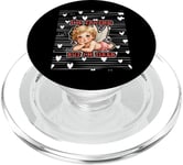 Valentines Day Cupid Cute Graphics Art Him Her Red PopSockets PopGrip for MagSafe