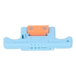 (Blue)Longitudinal Cable Stripper 5 Wire Fiber Cable Stripping Tool PVC