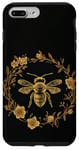 iPhone 7 Plus/8 Plus Floral Boho Bee Drawing Minimalist Line Art Bee Lover Case