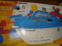 BATEAU ABRICK BRIGADE MARITIME 35 ELEMENTS A MONTER POLICE FLUVIALE ECOIFFIER