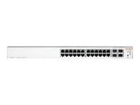 HPE Networking Instant On 1930 24G 4SFP/SFP+ Switch - Commutateur - C3 - Géré - 24 x 10/100/1000 + 4 x 1 Gigabit / 10 Gigabit SFP+ - Montable sur rack