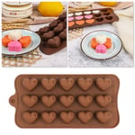 Chocolate Mould Love Heart Shaped Tray Ice Jelly C Heart-shaped 72061