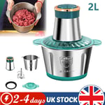 2L Electric Meat Grinder Mincer Mixer Blender Food Chopper Processor Blender UK