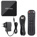 H96max X2 + S905X2 4 + 32G Dual Band WiFi BT STB Smart TV Box Décodeur pour Android 8.1