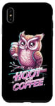 iPhone XS Max Funny Owl Hoot For Coffee Lovers Case