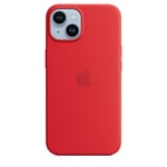 Apple Coque en Silicone avec MagSafe pour iPhone 14 - (Product) Red ​​​​​​​