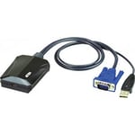 ATEN CV211 adaptateur console KVM VGA/USB sur PC portable