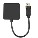 Câble adaptateur convertisseur 3-en-1 DP DisplayPort mâle vers VGA DVI HDMI femelle pour PC