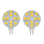 G4 3200k Led lampa 5050SMD t. husvagn bil husbil båt 2-pack G-4