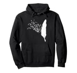 Feather with Free Birds Liberation Inspirational Pullover Hoodie