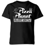 T-Shirt Enfant Logo Pizza Planet Toy Story - Noir - 3-4 ans - Noir
