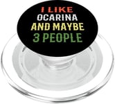 Ocarina Players / 'I Like Ocarina And Maybe Three People!' PopSockets PopGrip for MagSafe