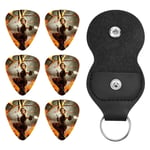 Resident Evil Lot de 6 médiators pour guitare électrique, acoustique ou basse