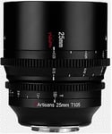 7artisans 1.05/25mm Black F. Fuji x Aps-c Cinema Lens (1717863671)