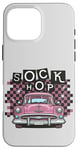 Coque pour iPhone 16 Pro Max Chaussette de voiture vintage Hop