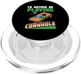 Jeu de cornhole amusant lancer compétition sportive PopSockets PopGrip pour MagSafe