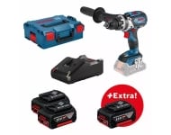 Perceuse visseuse GSR 18V-110 C + 3 x 5.0Ah + chargeur GAL 18V-40 + L-Boxx BOSCH - 0615990L8F