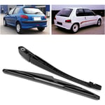 Ensemble de balais d'essuie-glace arrière de voiture 6429R2 Remplacement pour Peugeot 106/206/206+