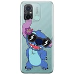 ERT GROUP Coque de téléphone portable pour Xiaomi REDMI 12C/ REDMI 11A Original et sous licence officielle Disney motif Stitch 007 parfaitement adapté à la forme du téléphone portable, partiel imprimé