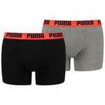 Lot de 2 Boxers Puma coton multicolore