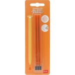 Påfyllinger for Erasable gel pens, 3 stk., oransje