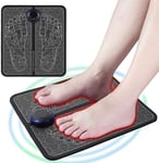 Duyifan EMS Foot Massager,Leg Reshaping Folding Portable Electric Massage Mat with 6 Modes 9 Intensity Levels, Promotes Blood Circulation Muscle Pain Relief USB Rechargeable