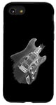 Coque pour iPhone SE (2020) / 7 / 8 Conception filaire de guitare, pour guitariste et musicien