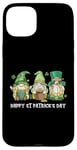 Coque pour iPhone 15 Plus Gnomes irlandais heureux de la Saint-Patrick