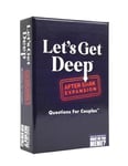 WHAT DO YOU MEME? Let's Get Deep: After Dark Expansion Pack – Designed to be Added to Let's Get Deep Core Party Game – The Relationship Game Full of Questions for Couples