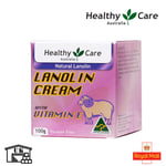 Healthy Care Natural Lanolin & Vitamin E Cream 100g