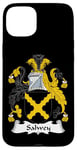 Coque pour iPhone 15 Plus Armoiries Salwey - Blason de la famille