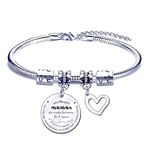 FGHJK Cadeau Fete des Meres Cadeau Maman Fille 2Pcs Bracelet Maman Fille Cadeau Anniversaire Maman Fille Cadeau Maman Fille Original Bracelet Femme Cadeau pour Maman Fille Cadeau Maman pas cher (7)