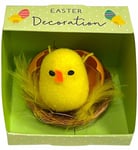 4 Pack Easter Egg Mini Nest Decoration Hatching Chicks Eggs Easter Decor 7 x 7cm