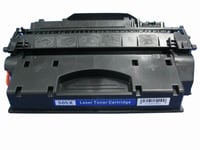 Kompatibel HP CE505X HP 05A XL /CRG 119/319/719 Lasertoner, Svart, 6900 sidor