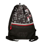 Star Wars Space Mission Sac à Dos avec Fermeture Éclair Noir 35 x 46 cm Polyester